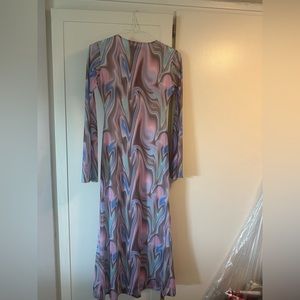 New without tags. Vici never worn floor length maxi dress.